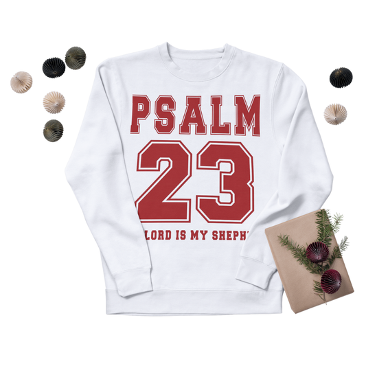 PSALM 23 UNISEX SWEATSHIRT